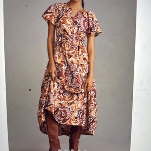 NEW Anthropologie Somerset Maxi Dress with tags XXS. Pockets!